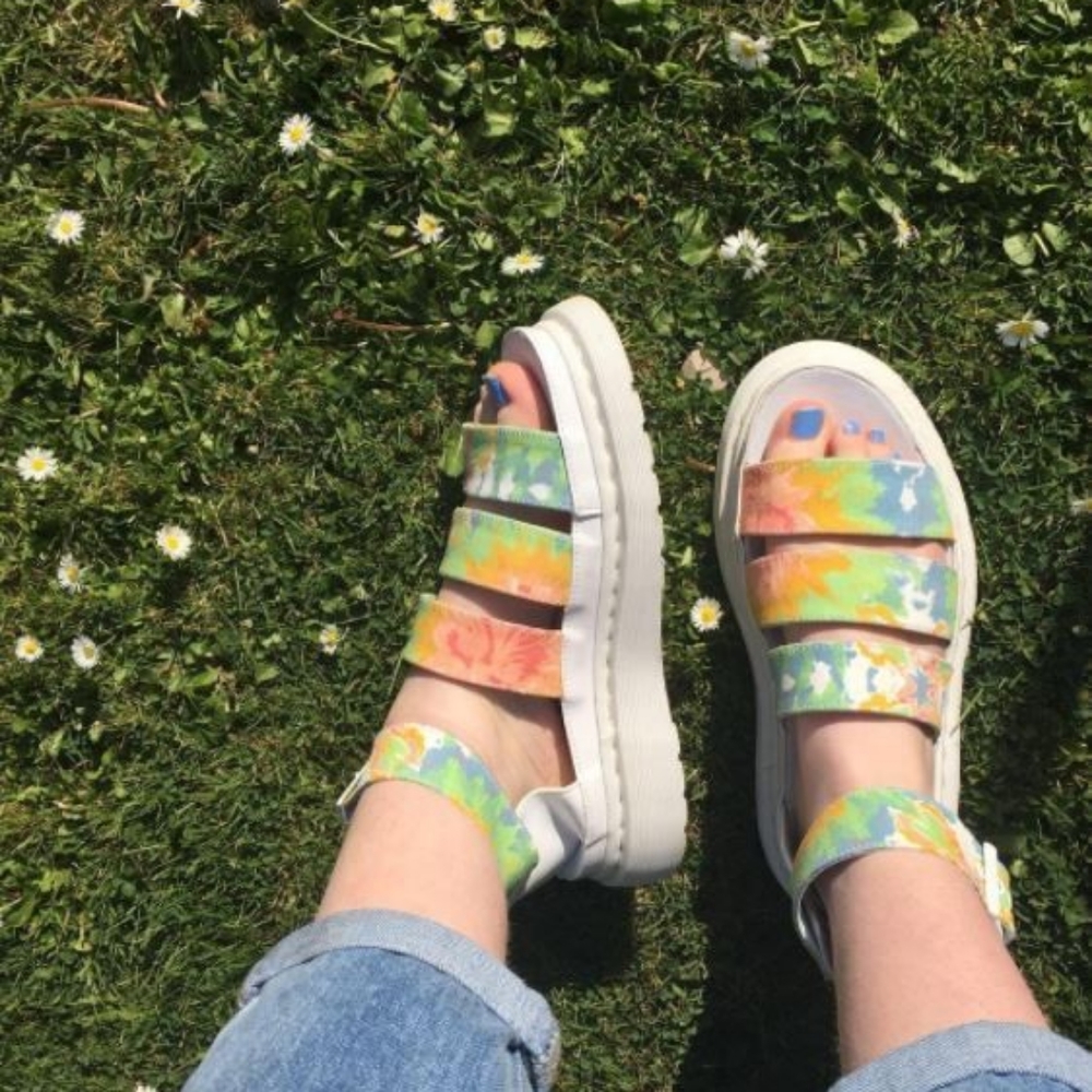 Dr. Martens Clarissa Tie-Dye Sandals